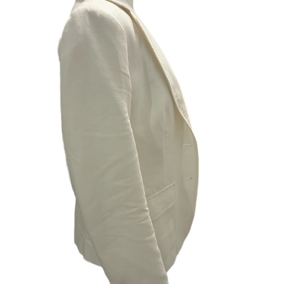 Jcrew white linen blazer - Picture 4 of 4